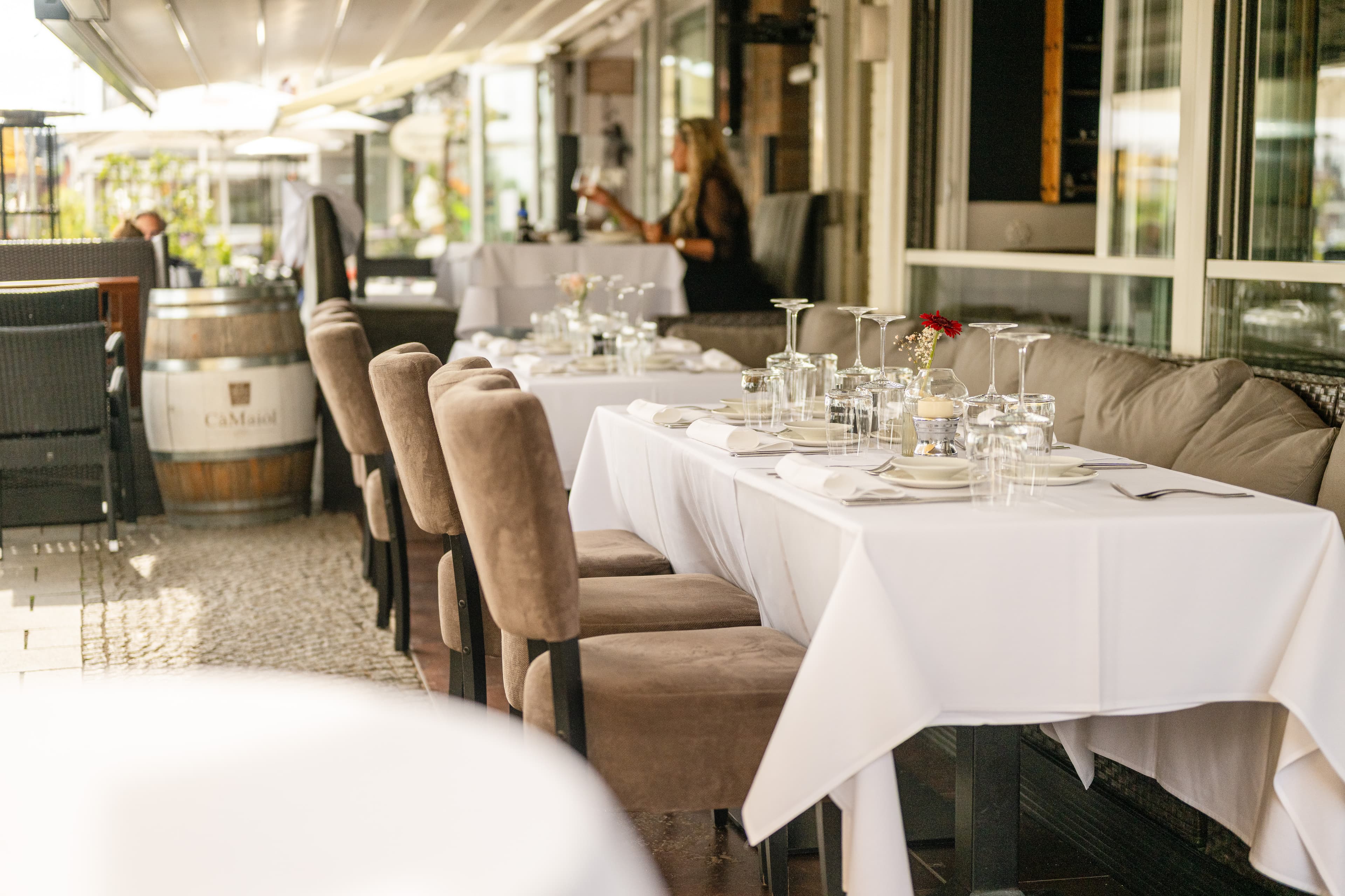 Due Fratelli restaurant by the sea